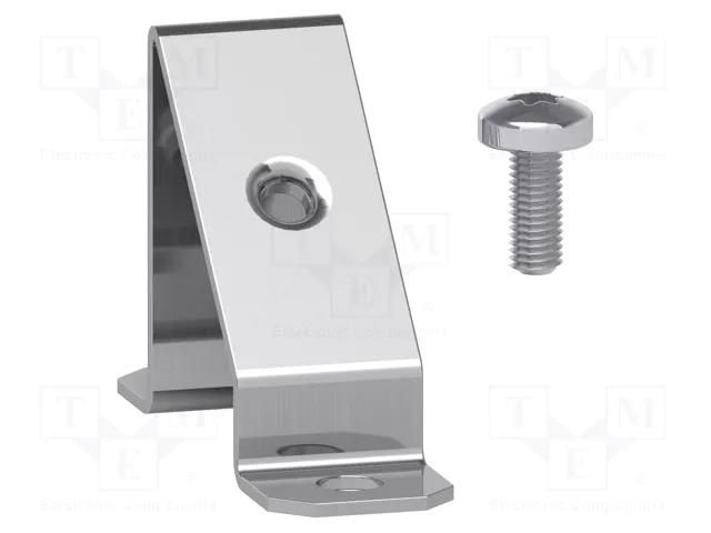 Mounting holder; steel; W: 70mm; H: 50mm; D: 220mm; Plating: zinc SCHNEIDER ELECTRIC NSYFB45