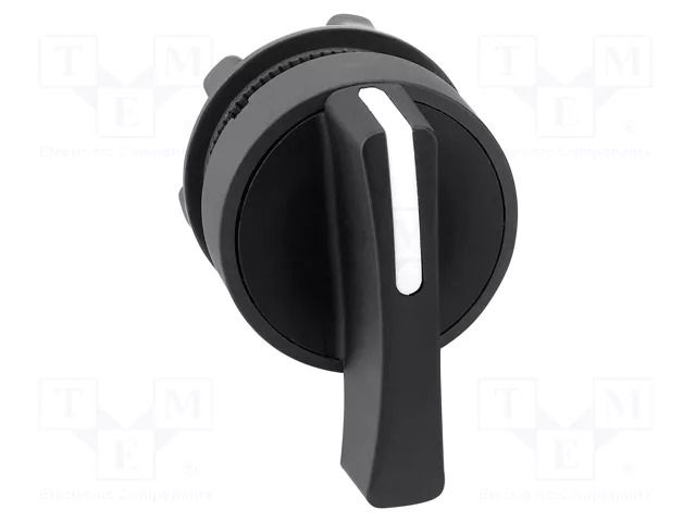 Switch: rotary; 22mm; Stabl.pos: 3; black; none; IP66; prominent SCHNEIDER ELECTRIC ZB5AJ3
