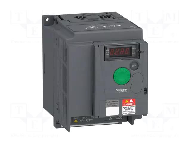 Vector inverter; 2.2kW; 3x400VAC; 3x380÷460VAC; 0÷10V; IN: 4; IP20 SCHNEIDER ELECTRIC ATV310HU22N4E