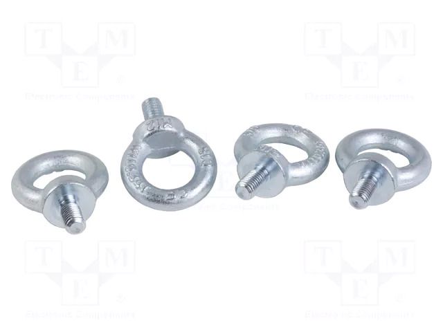 Lifting eye bolt; steel; for enclosures; Thread: M12; 4pcs. SCHNEIDER ELECTRIC NSYSFEB