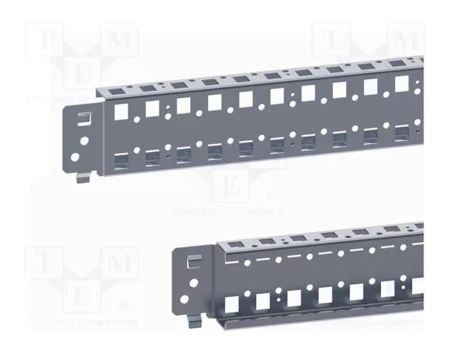 Mounting holder; steel; W: 65mm; L: 310mm; D: 27mm; for enclosures SCHNEIDER ELECTRIC NSYSQCR6540