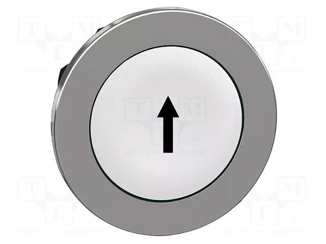 Switch: push-button; 30mm; Stabl.pos: 1; white; none; IP66; Ø30.5mm SCHNEIDER ELECTRIC ZB4FA334