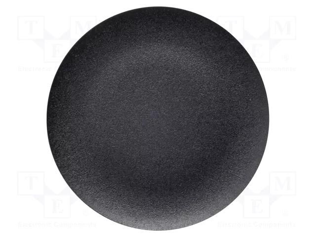Actuator lens; 22mm; Harmony XB4; Actuator colour: black SCHNEIDER ELECTRIC ZBA2