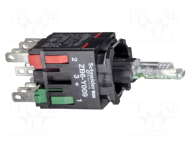 Contact and light block; 16mm; Harmony XB6; 12÷24VAC; 12÷24VDC SCHNEIDER ELECTRIC ZB6ZB11B
