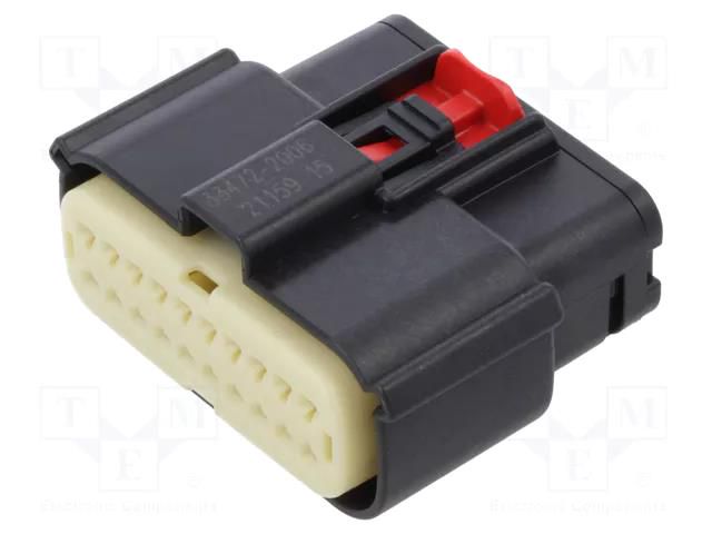 Connector: wire-wire; plug; female; MX150; for cable; 3.5mm MOLEX MX-33472-2006