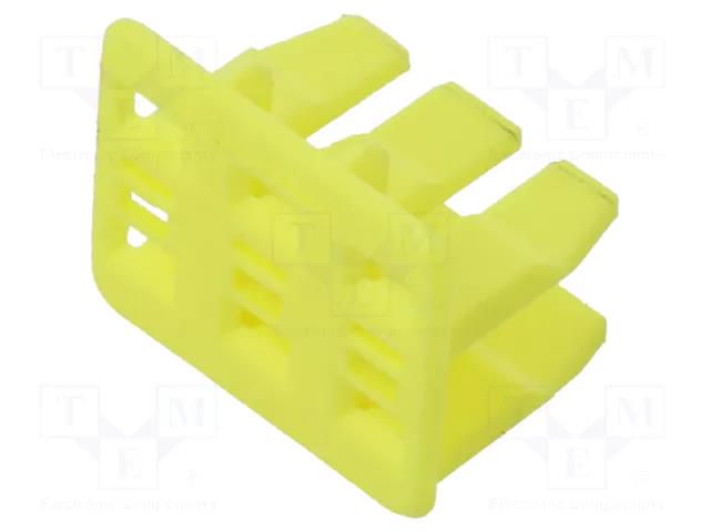 Secondary lock; yellow; Econoseal J-070 Mark II TE Connectivity 174263-7