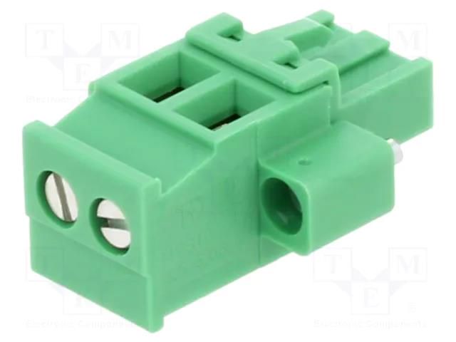 Connector: pluggable terminal block; plug; female; 12A; 250V; 1x2 PHOENIX CONTACT MVSTBR2.5/2STF5