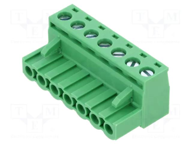 Pluggable terminal block; 5.08mm; ways: 7; straight; plug; female AMPHENOL ANYTEK TJ0751530000G