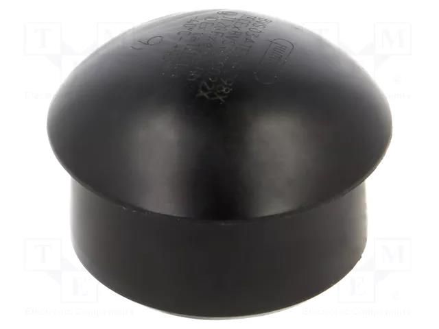 Stopper; PG42; elastomer; black; HSK-V-Ex; Thread: PG; -40÷95°C HUMMEL HUMMEL-1296420111