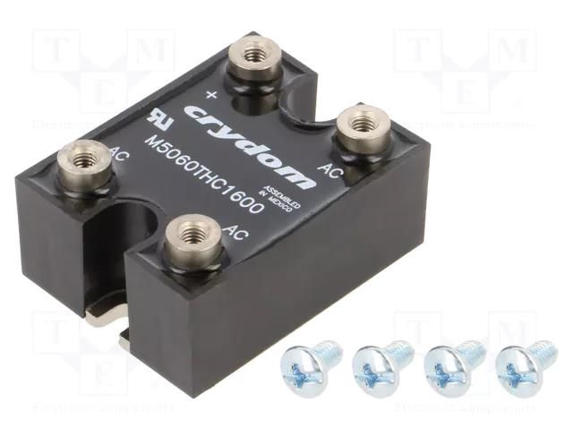 Bridge rectifier: three-phase half bridge; Urmax: 1.6kV; If: 60A SENSATA / CRYDOM M5060THC1600-CRY