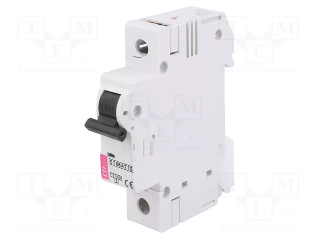 Circuit breaker; 230/400VAC; Inom: 63A; Poles: 1; Charact: D; 6kA ETI POLAM 002151722