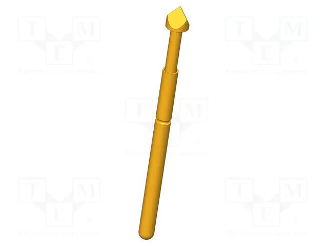 Test needle; Operational spring compression: 2.4mm; 4A; Ø: 1.5mm INGUN GKS-001-0016