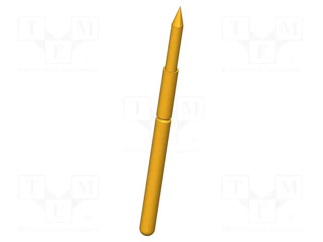 Test needle; Operational spring compression: 2.4mm; 3A; Ø: 0.75mm INGUN GKS-001-0024