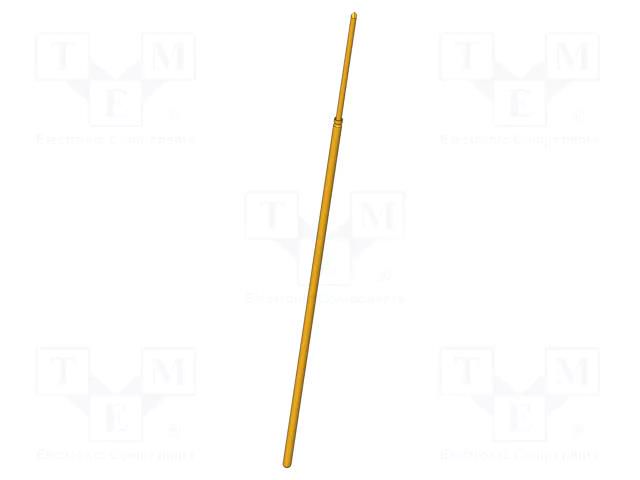 Test needle; Operational spring compression: 4.3mm; 2A; Ø: 0.4mm INGUN GKS-040-0027