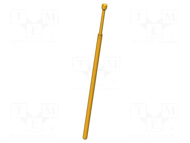 Test needle; Operational spring compression: 4.3mm; 4A; Ø: 1.2mm INGUN GKS-075-0766