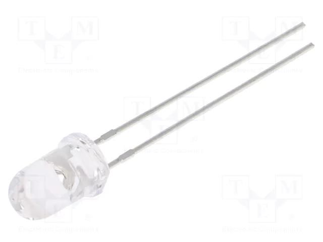 LED; red; 5mm; 5000÷8000mcd; 20°; Front: convex; 2.1÷2.5VDC KINGBRIGHT ELECTRONIC L-53SRC-J4
