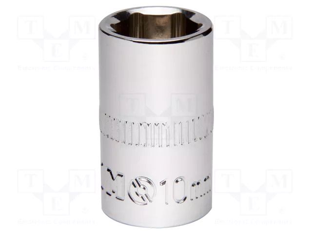 Socket; 6-angles,socket spanner; HEX 10mm; 1/4" IRIMO SA.101-10-1