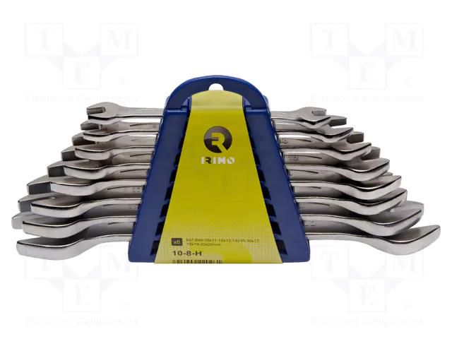 Wrench-set; spanner; 8pcs. IRIMO SA.10-8-H