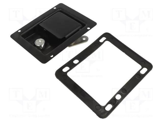 Lock; stainless steel; Clos.lever operation dp: 31mm; W: 140mm RST ROZTOCZE 2.510.002
