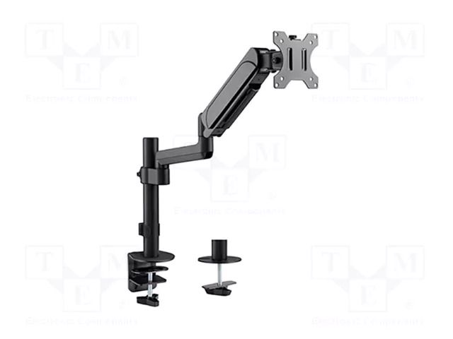 Holder; 9kg; 17÷32"; Arm len: 533mm; Standard: 75x75mm,100x100mm GEMBIRD MA-DA1P-01