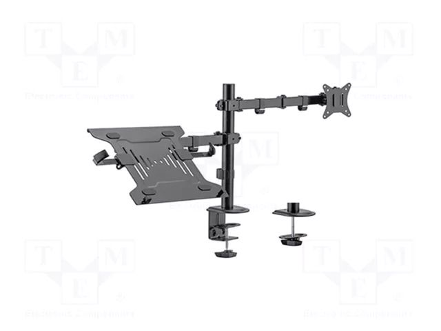 Holder; 9kg; 17÷32"; Arm len: 441mm; Standard: 75x75mm,100x100mm GEMBIRD MA-DA-03