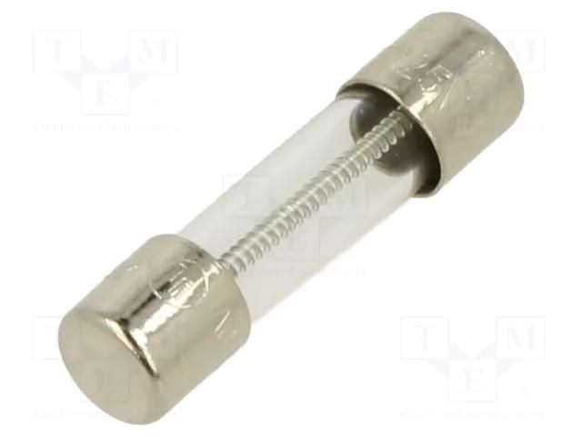 Fuse: fuse; 2A; 250VAC; time-lag; cylindrical; 5x20mm; 5TT; brass BEL FUSE 5TT-2-R