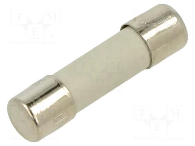 Fuse: fuse; 8A; 125VAC; time-lag; cylindrical; 5x20mm; 5TT; brass BEL FUSE 5TT-8-R