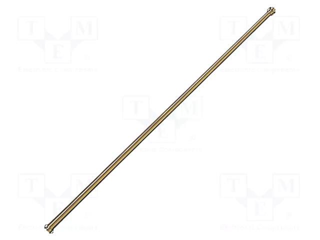 Extension cord; telescopic garden shower; 700mm; brass MESTO MESTO-3670