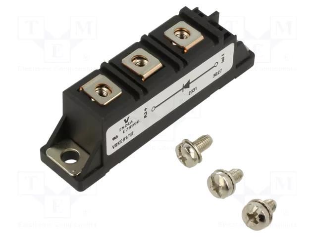 Module: diode; single diode; 1.2kV; If: 100A; ADD-A-Pak,TO240AA VISHAY VS-VSKE91/12