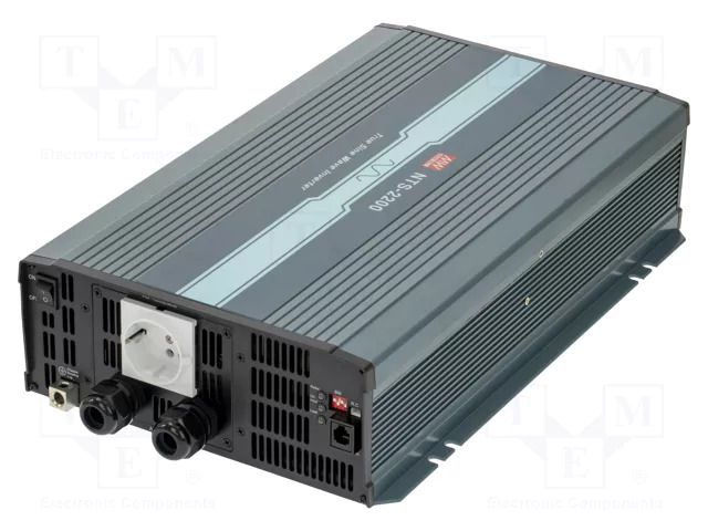 Converter: DC/AC; 2.2kW; Uout: 230VAC; 10÷16.5VDC; 420x270x98mm MEAN WELL NTS-2200-212EU