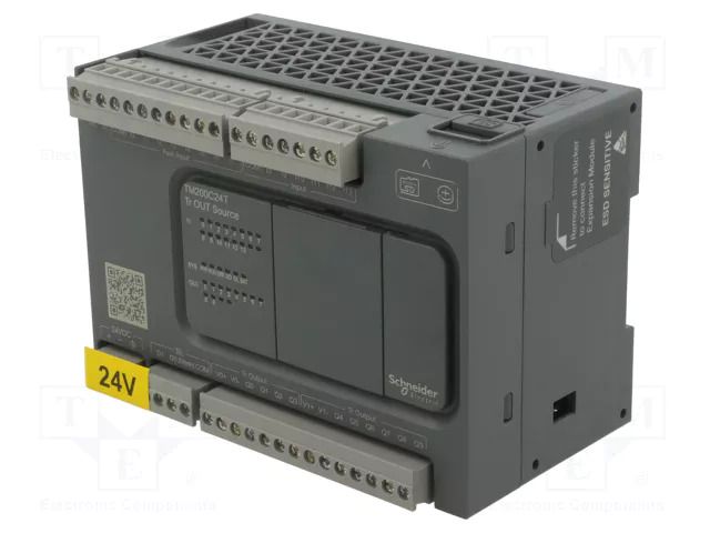 Module: PLC programmable controller; OUT: 10; IN: 14; Modicon M200 SCHNEIDER ELECTRIC TM200C24T