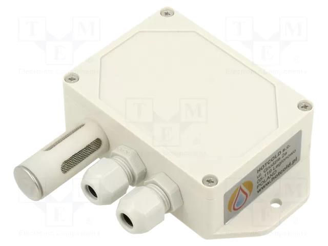 Converter: temperature and humidity; Range: 0÷100% RH; 24VDC HOTCOLD HCRH-MODBUS-KA