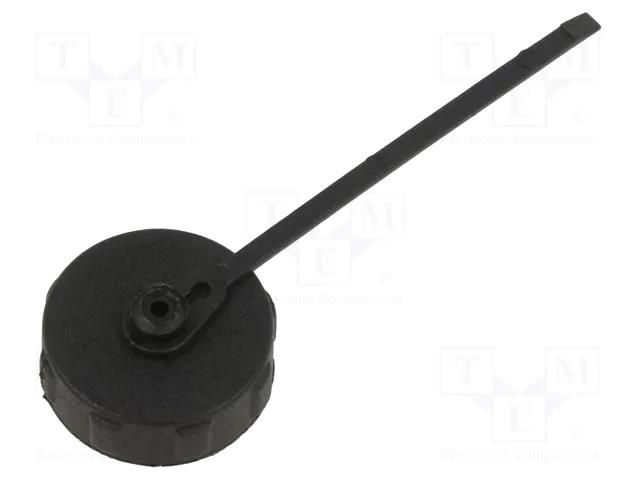 Protection cover; internal thread,threaded joint; IP68 BULGIN PX0480/BK