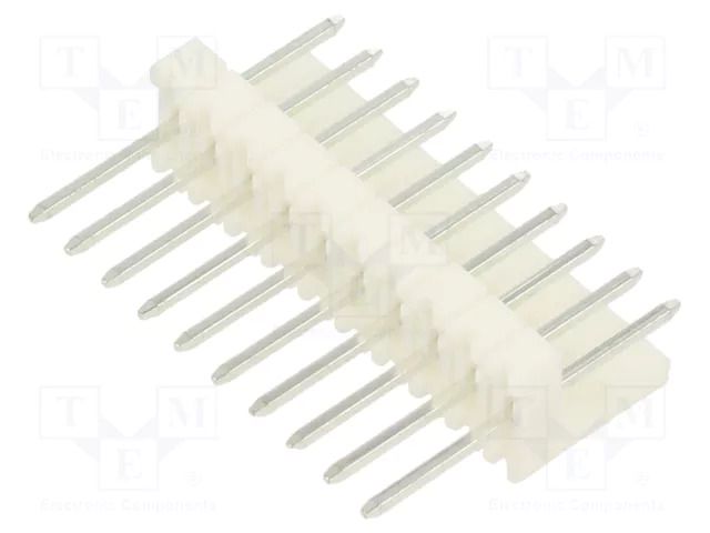 Socket; wire-board; male; PIN: 10; 2.54mm; THT; MAS-CON; tinned PANCON MWWS100-10-C-E