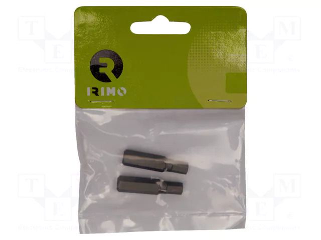 Screwdriver bit; hex key; HEX 6mm; Overall len: 36mm; 2pcs. IRIMO SA.470-H6-1