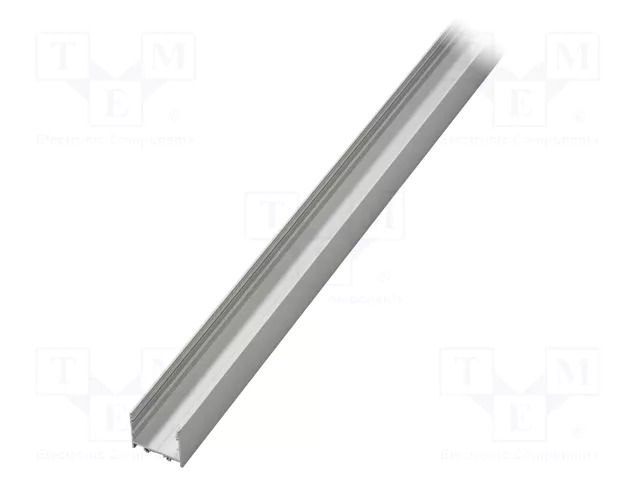 Profiles for LED modules; natural; L: 2m; VARIO30-02; aluminium TOPMET TOP-VAR30-02/A-2M