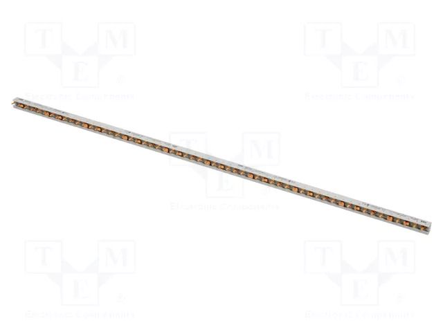 Busbar; 16mm2; Poles: 4; 690VAC; 690VDC; Inom: 80A; No.of mod: 58 ABB PS4/58/16N