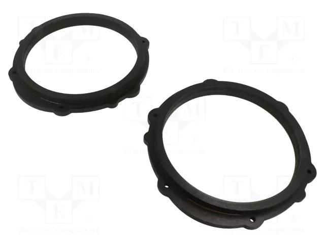 Spacer ring; MDF; 200mm; Porsche; impregnated; 2pcs. BASSER D.MDF.PORSCHE05