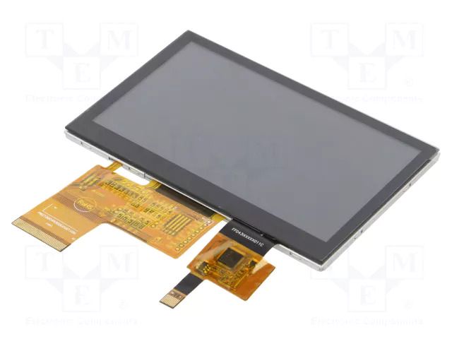 Display: TFT; 4.3"; 480x272; Illumin: LED; Dim: 105.5x67.2x4.68mm RAYSTAR OPTRONICS RFE43BU-AIW-DNG