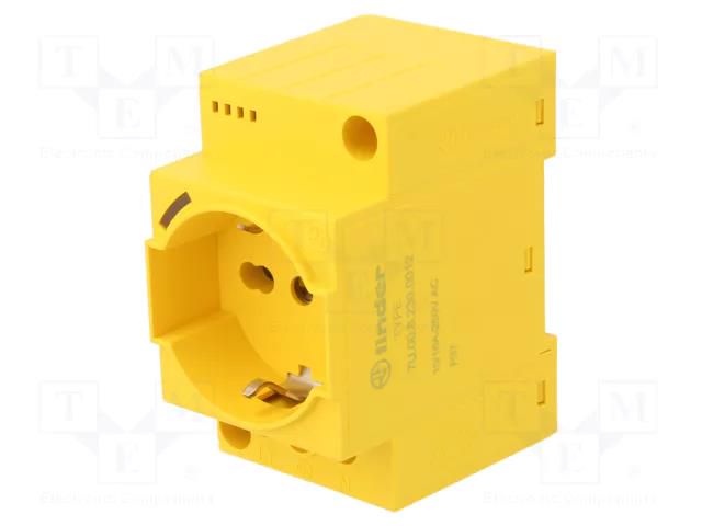 Connector: AC supply; female; socket; 250VAC; 16A; Type: with LED FINDER 7U.00.8.230.0012