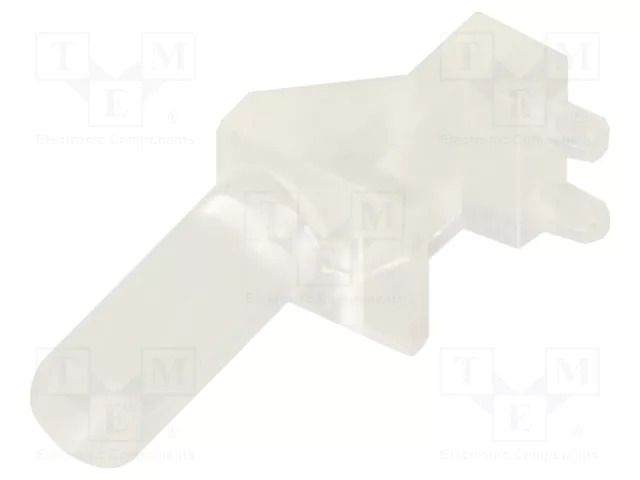 Fiber for LED; Ø3mm; Front: flat; angular,with PCB mounting BIVAR SLP3-150-300-F