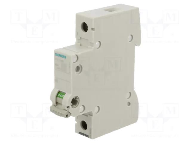 Switch-disconnector; Poles: 1; for DIN rail mounting; 40A; 5TL SIEMENS 5TL1140-0
