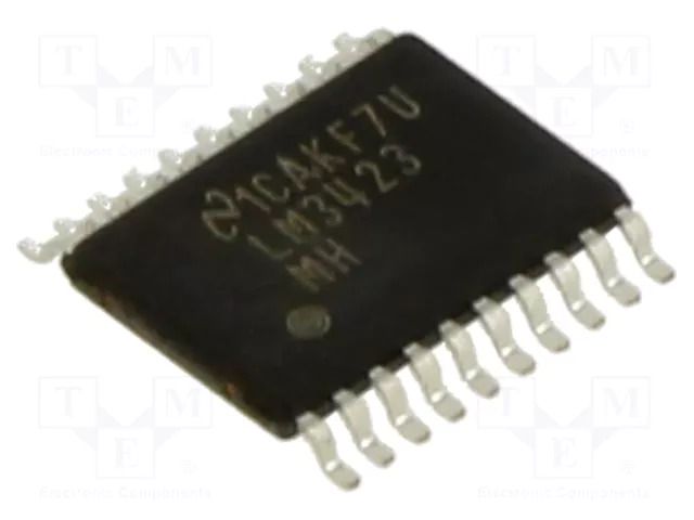 IC: driver; boost,buck-boost,SEPIC; LED driver; HTSSOP20; 3÷72V TEXAS INSTRUMENTS LM3423MH/NOPB