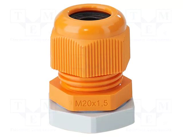 Cable gland; M20; 1.5; IP66; polyamide; orange HENSEL HENSEL-AKMF-20