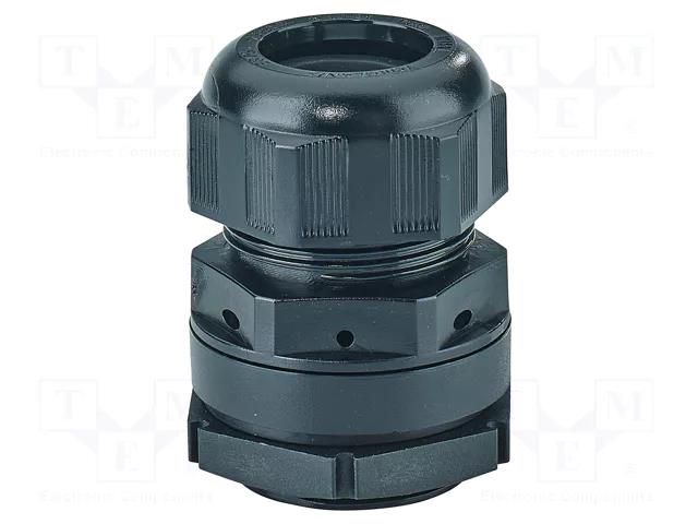 Cable gland; M32; 1.5; IP66,IP67; polyamide; black HENSEL HENSEL-KBS-32