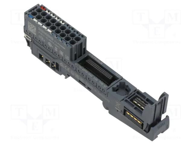 Module: socket; ET 200SP; Connection: push-in; Ch: 0 SIEMENS 6ES7193-6BP00-0BA0
