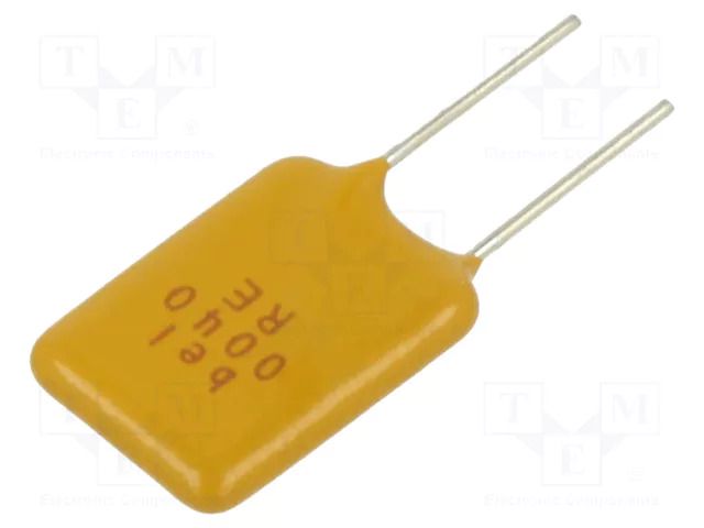 Fuse: PTC polymer; 400mA; THT BEL FUSE 0ZRE0040FF1A