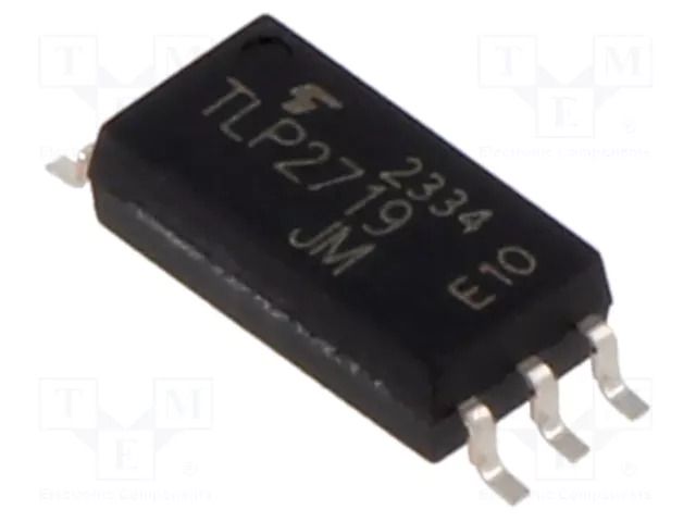 Optocoupler; SMD; Ch: 1; OUT: open collector; Uinsul: 5kV; SO6 TOSHIBA TLP2719-E-O