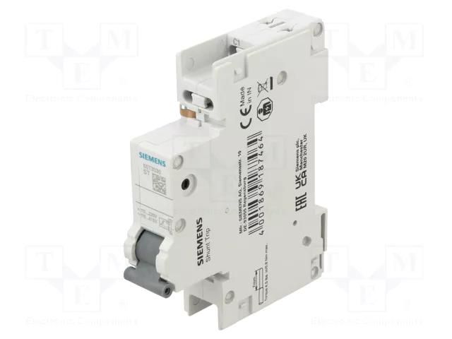 Module: shunt release; 0.5÷2.5mm2; Contacts: NO x2 SIEMENS 5ST3030
