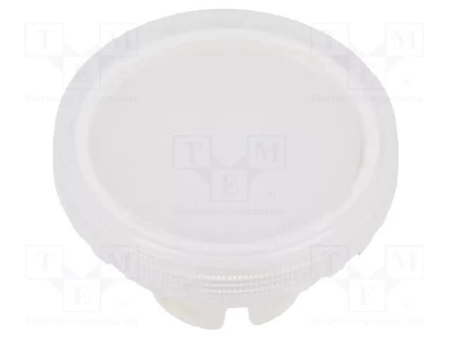 Actuator lens; 22mm; 84; transparent; plastic EAO 84-7111.700